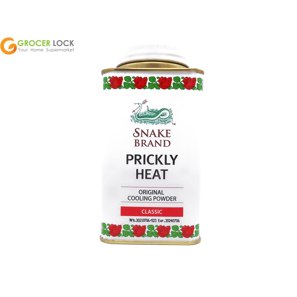 Snake Brand Cooling Powder Classic Skin Products 140 G. | Shopee ...
