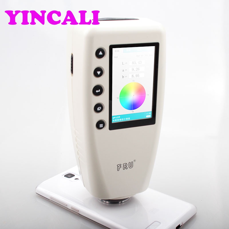High Precise Colorimeter WR18 Caliber 4mm and 8mm Digital Color