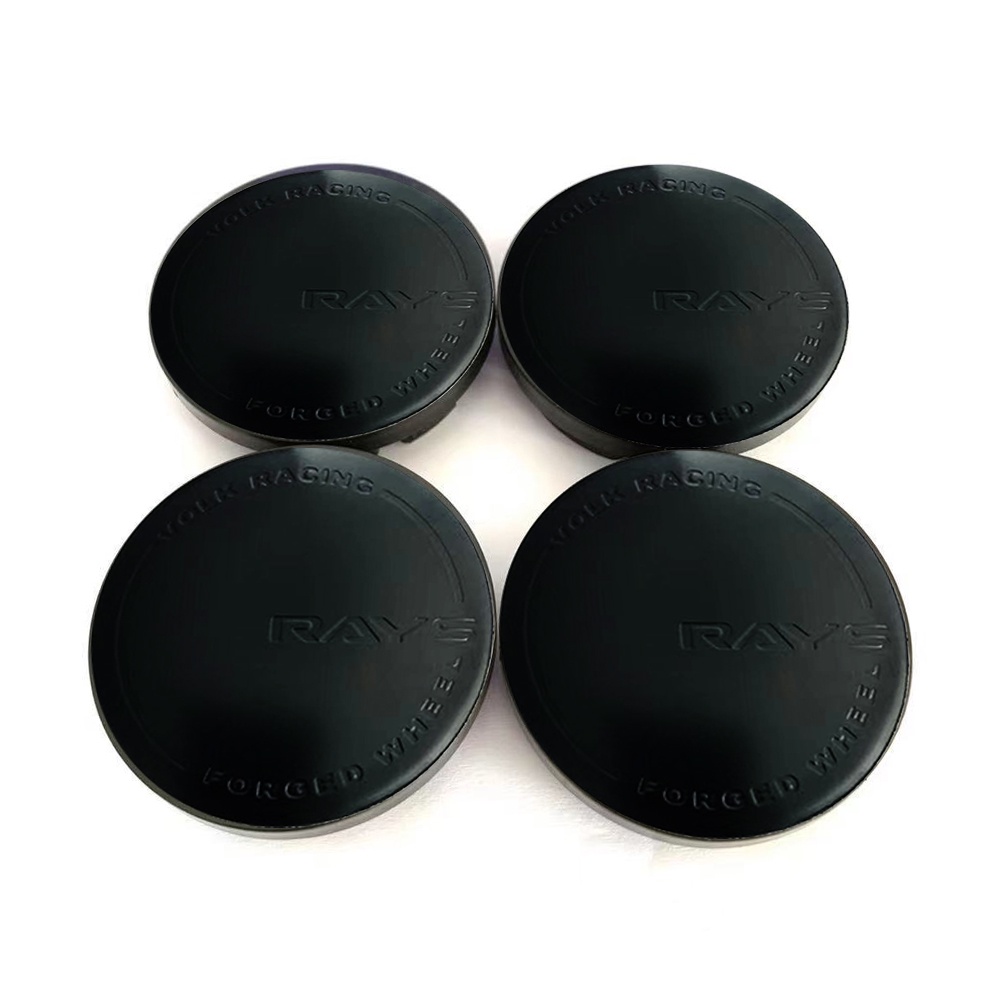 4pcs 56mm RAYS Car Wheel Center Hub Caps Universal ABS Vehicle Tyre ...