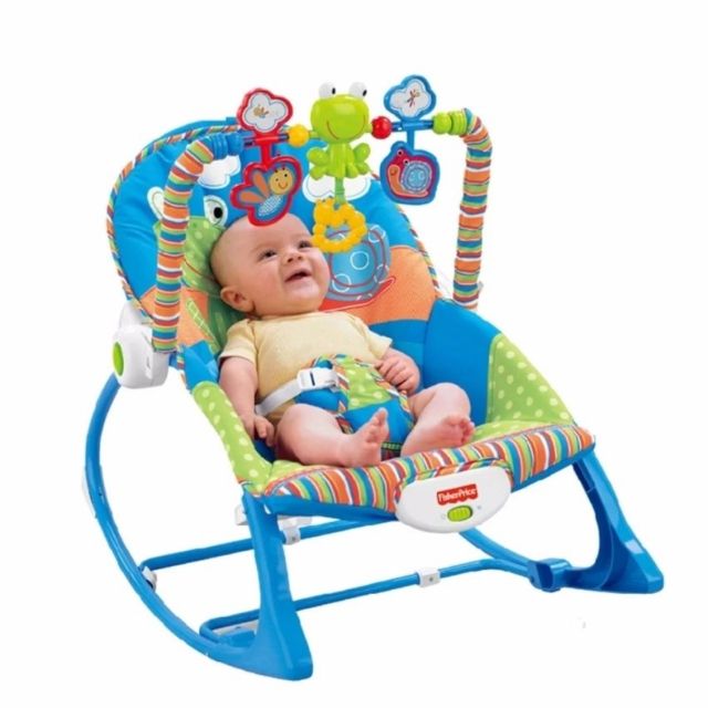 Fisher Price Infant to Toddler Rocker Bunny blue Shopee