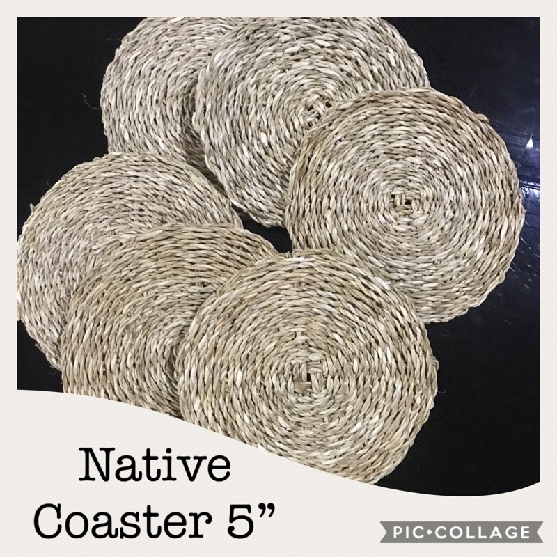Native Pandan 5” Coasters Set of 6 | Shopee Philippines