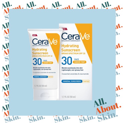 Cerave Hydrating Sunscreen SPF30 Face Sheer Tint Shopee Philippines