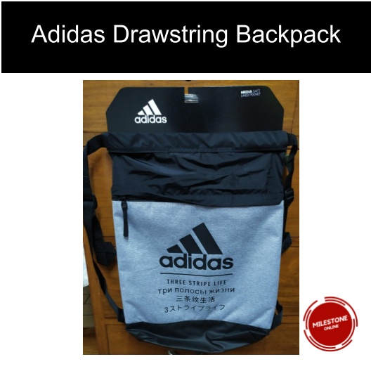 Adidas amplifier outlet blocked drawstring backpack