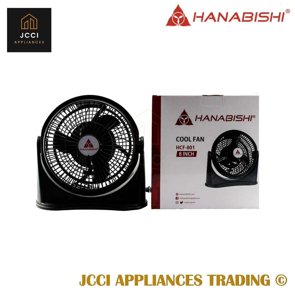 Hanabishi Desk Fan 8 Inches (Cool Fan 8T) | Shopee Philippines