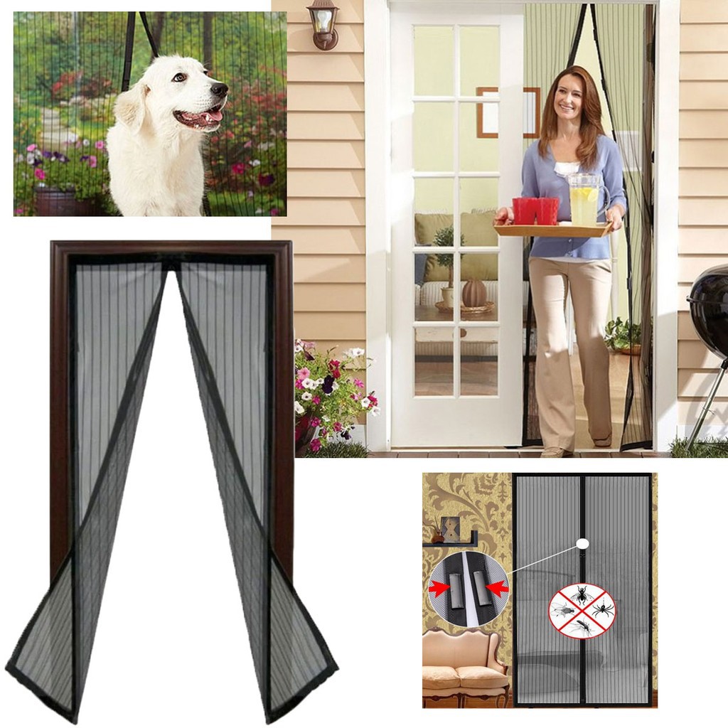 Magic Mesh Instant Screen Door | Shopee Philippines