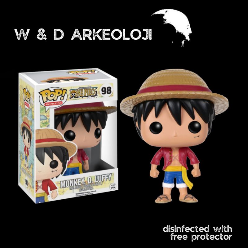 Funko Pop! One Piece - Luffy #98 (non-mint box) | Shopee Philippines