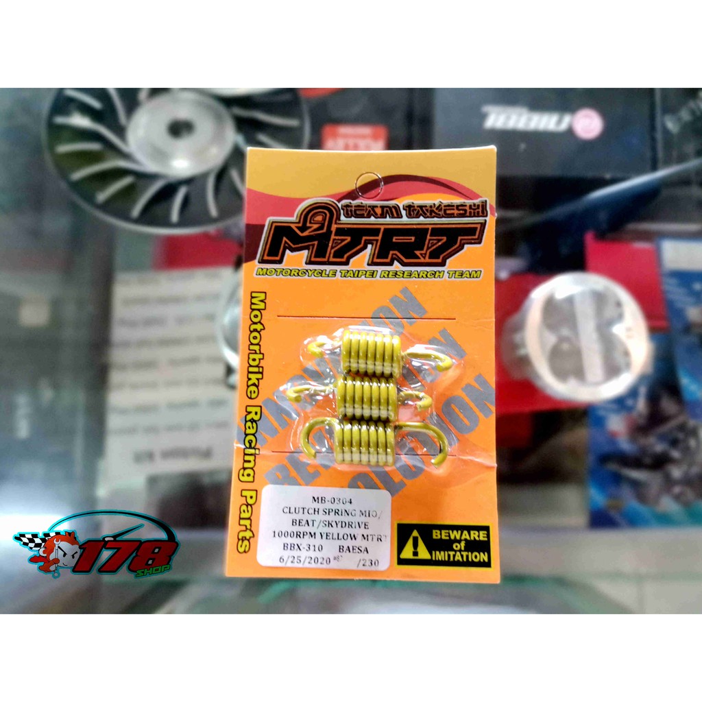 MTRT clutch spring sporty/beat carb type/skydrive 1000rpm | Shopee ...