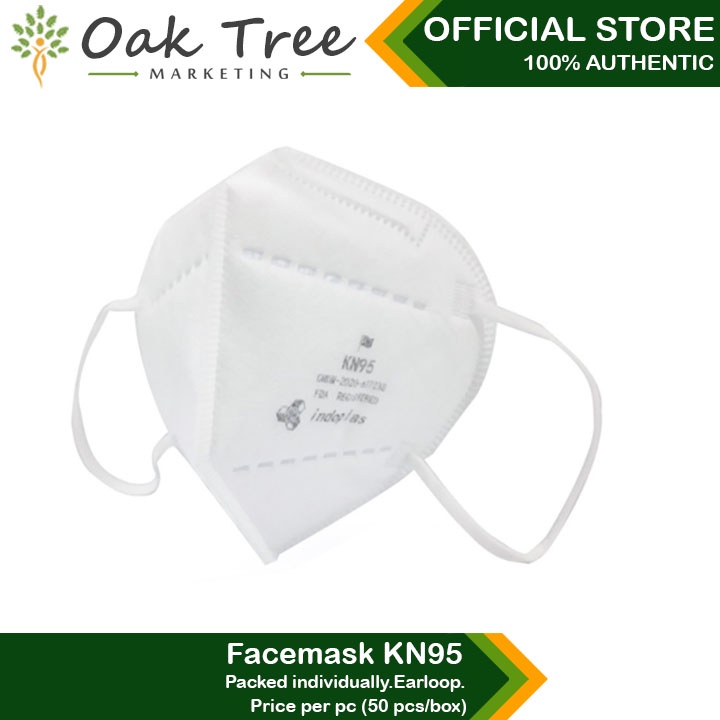 KN95 Disposable Face Mask (Indoplas) Packed Individually Shopee