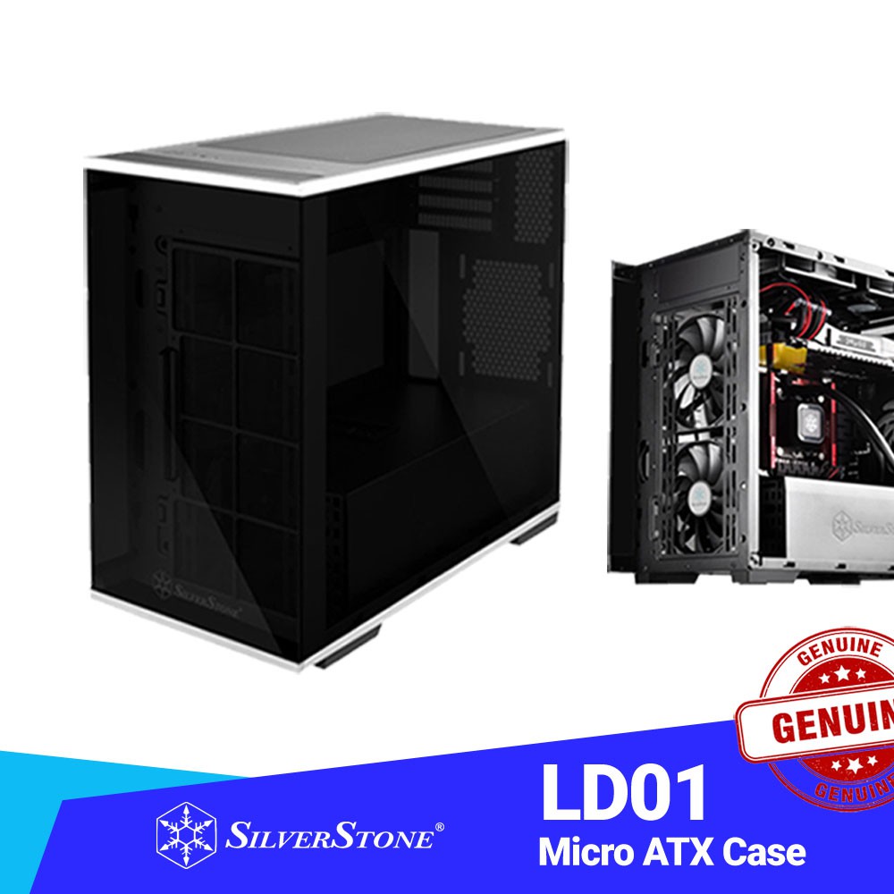 SILVERSTONE LD01 MICRO ATX CASE | Shopee Philippines