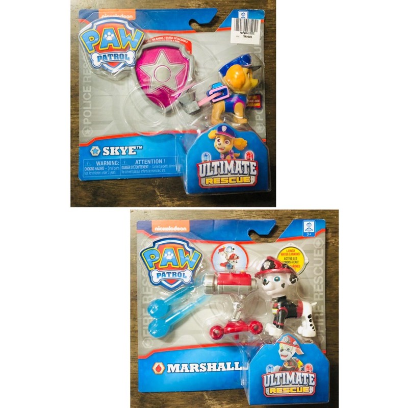 Paw patrol ultimate rescue deals action pack pups