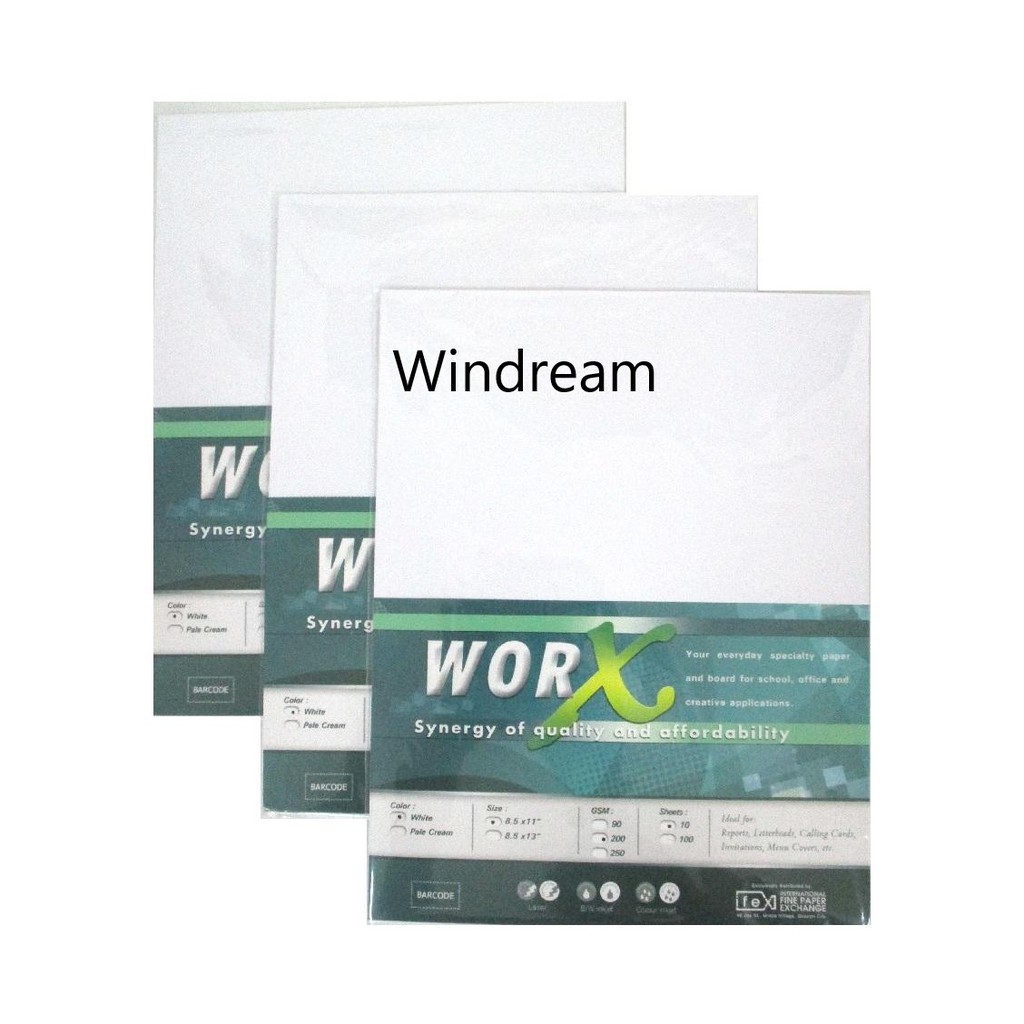 WORX vellum Specialty Paper Shopee Philippines