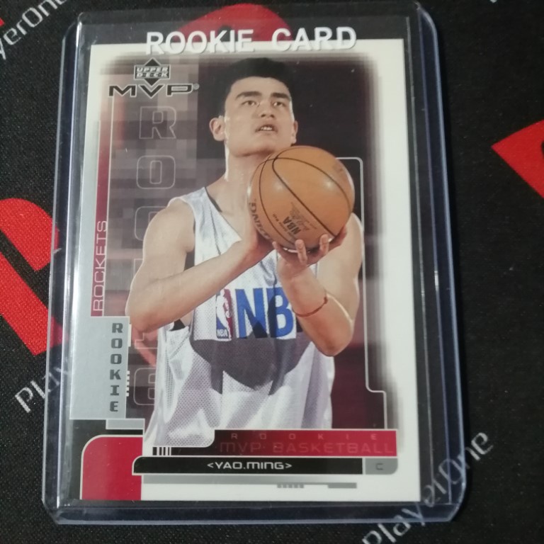 2002 Yao Ming Upper Deck MVP Rookie Card (NBA Card)(RC) | Shopee ...