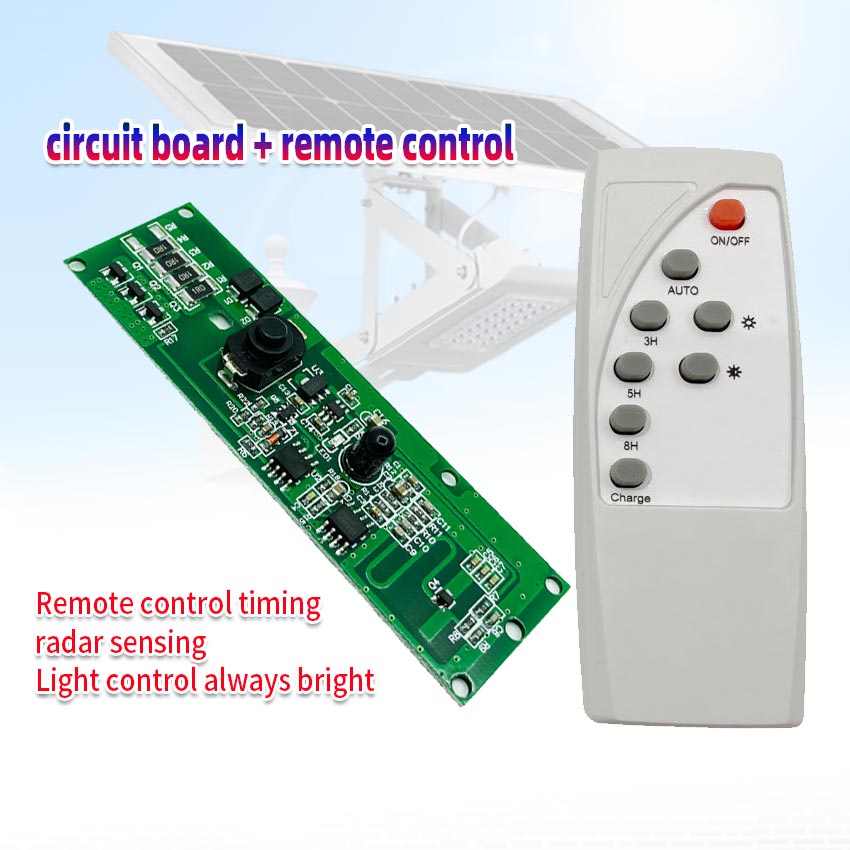 Solar Street Light Switch Microwave Radar Human Induction Circuit Board ...