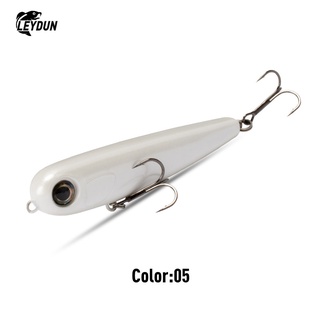 HOPOPEN Floating New Fishing Lures 95mm Pencil Top Water Surface Saltwater  Hard Baits Dog Walking Sea Bass Wobblers Lure