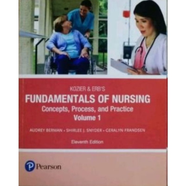 Kozier & Erb's Fundamentals Of Nursing Vol.1&2 11th Edition | Shopee ...