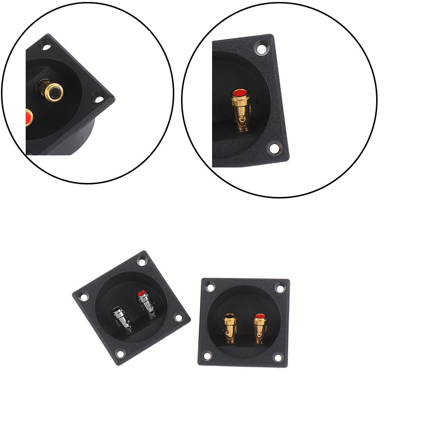 Speaker Terminal Cup Round Spring Cup Subwoofer Plug Car Stereo