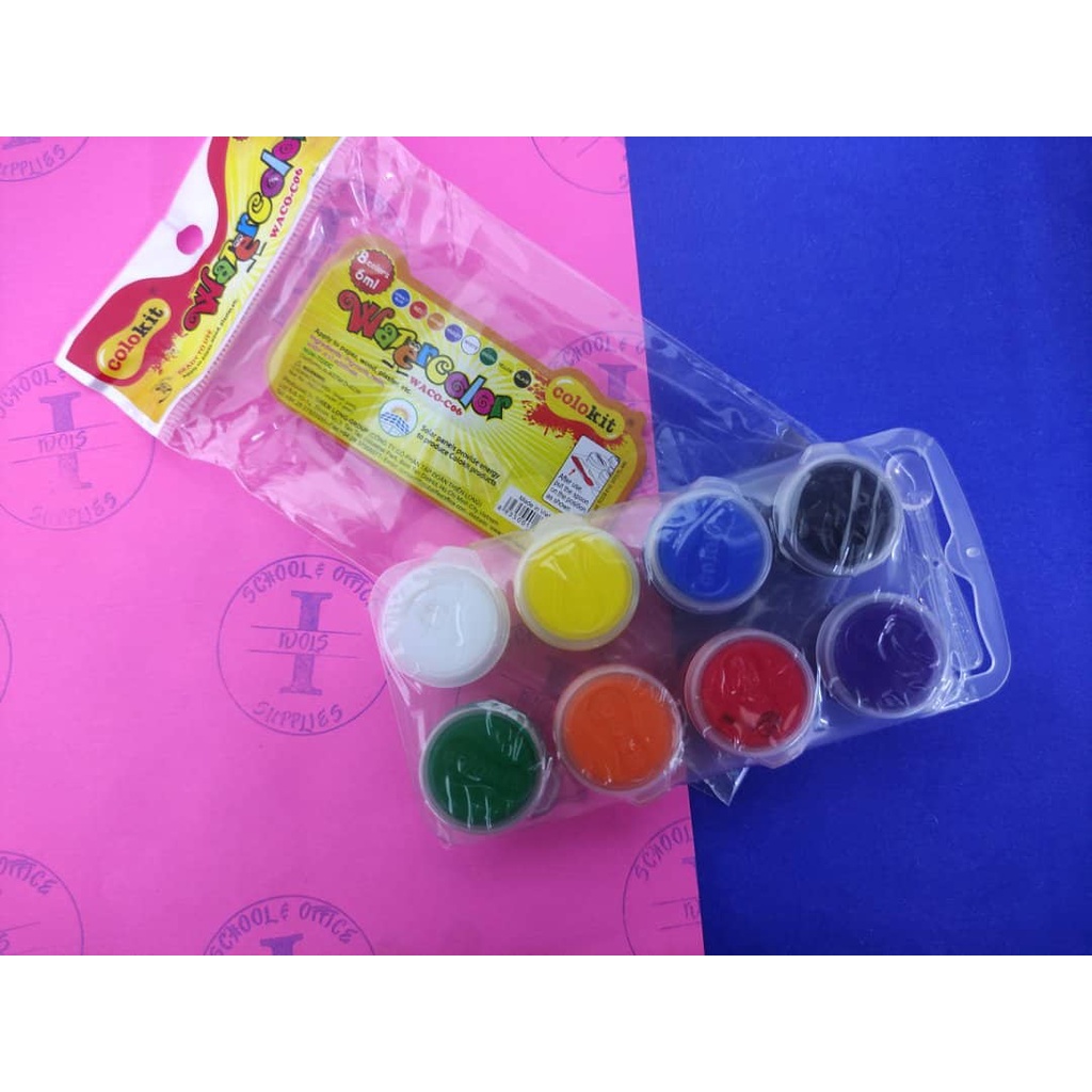 Water Color 8 Colors COLOKIT | Shopee Philippines