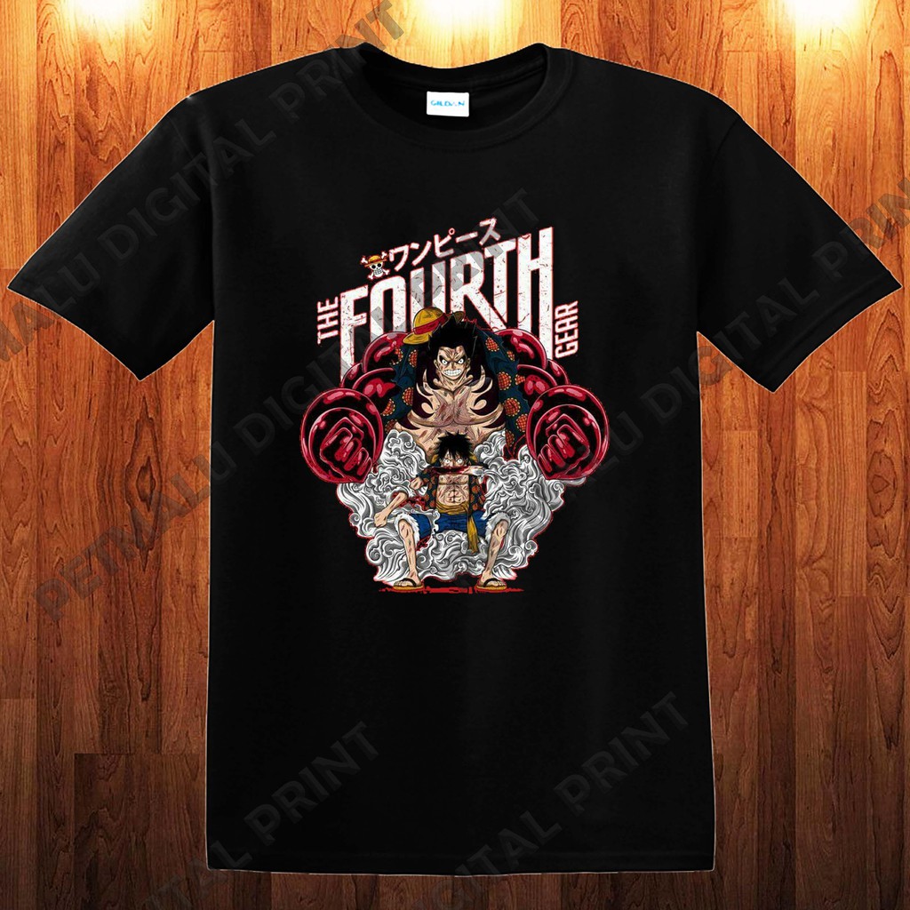 One Piece T-Shirts - One Piece T-Shirt Luffy Gear Fourth GTA 4