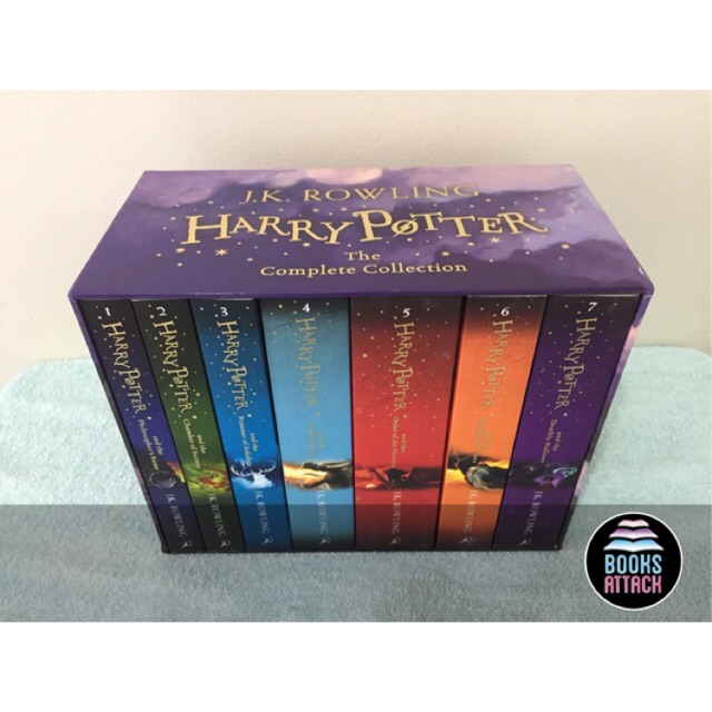 Harry Potter Series Books 1 7 by JK Rowling Shopee Philippines