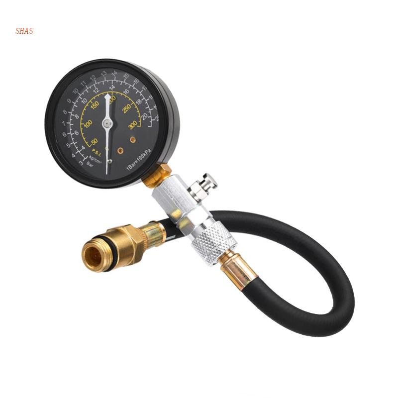 Shas Diesel Engine Compression Cylinder Pressure Tester Gauge Leak Detector Kit Set Shopee