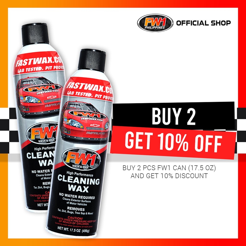 essentials Car care ☜FW1 Cleaning Wax 496g - BUY 2 GET 10% Discount!✳