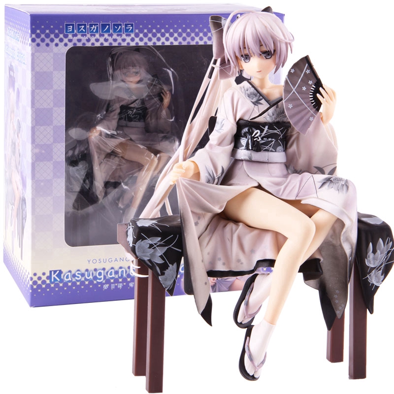 Anime Yosuga No Sora Vestido de Verão, Kasugano Sora, Ver PVC Action Figure  Game Statue, Brinquedos Modelo Colecionáveis, Presentes Boneca, 24cm -  AliExpress