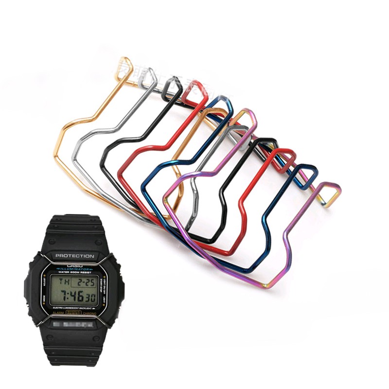 Stainless Steel Wire Guard For DW-5600 5610 Watch Bumper Case Bezel ...