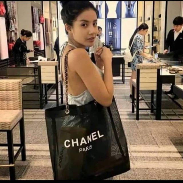 Chanel Mesh Tote Bags