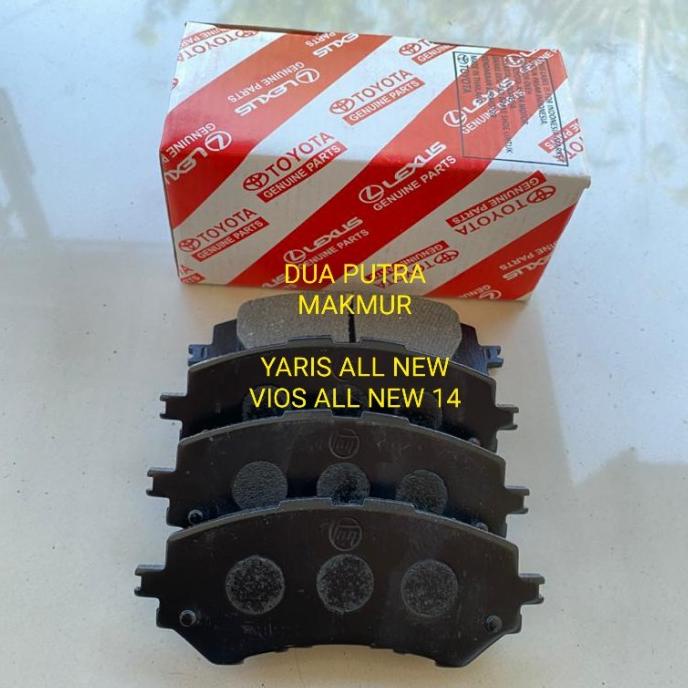 Original PREMIUM Front BRAKE PAD YARIS ALL NEW / VIOS ALL NEW 044650D150 Quality Shopee