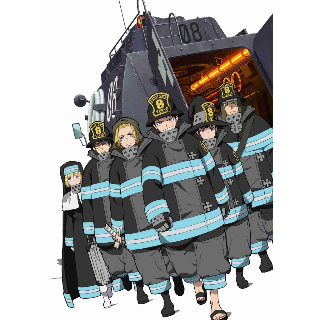 Fire Force Manga Anime Poster A4 Size | Shopee Philippines