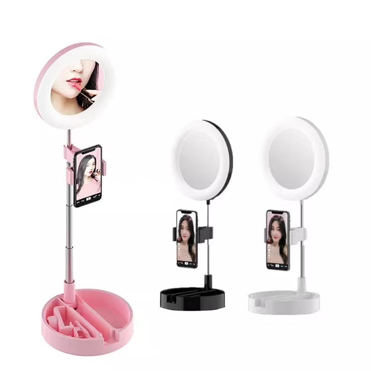 Ring light 16cm Live Makeup Multipurpose Desk Lamp Selfie Ring light w ...