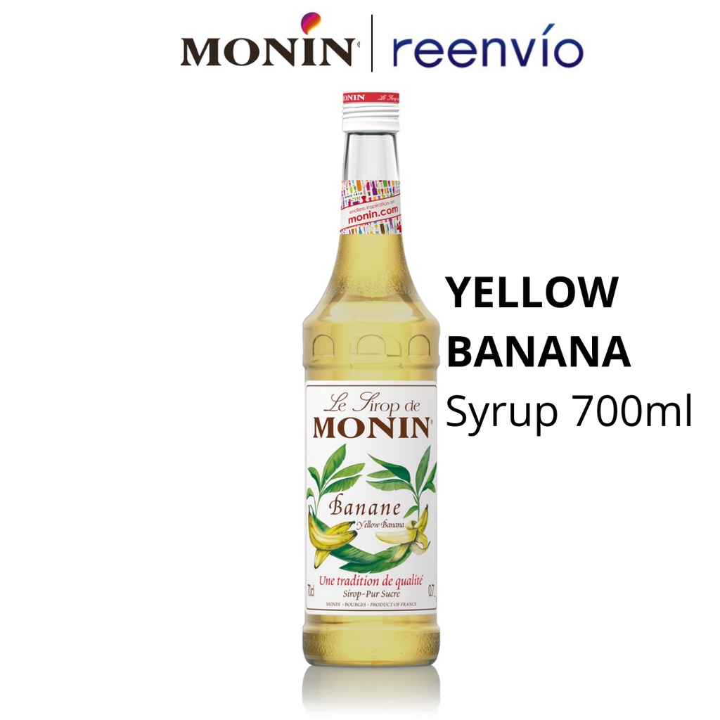 Monin Syrup Yellow Banana 700ml | Shopee Philippines