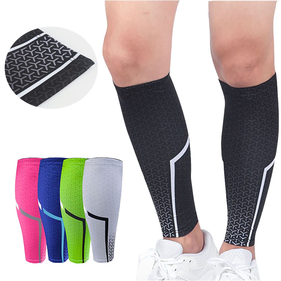 One Piece Breathable Sports Compression Calf Protection Non-Slip ...