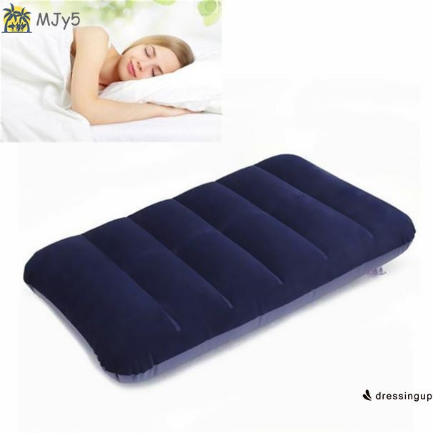PUN-Inflatable Air Bed Travel Pillow Cushion For Camping