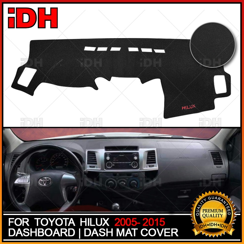 Dashboard Cover for Toyota Hilux 2005 2006 2007 2008 2009 2010 2011