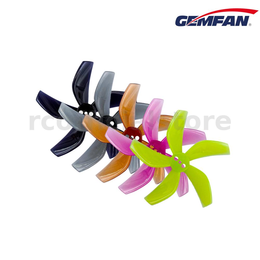 Gemfan 4 Paar D51-2020 5-Blatt Propeller - 4,8 Cm Pitch Für Renn-Drohnen, Ersatz-Propeller Aus PC