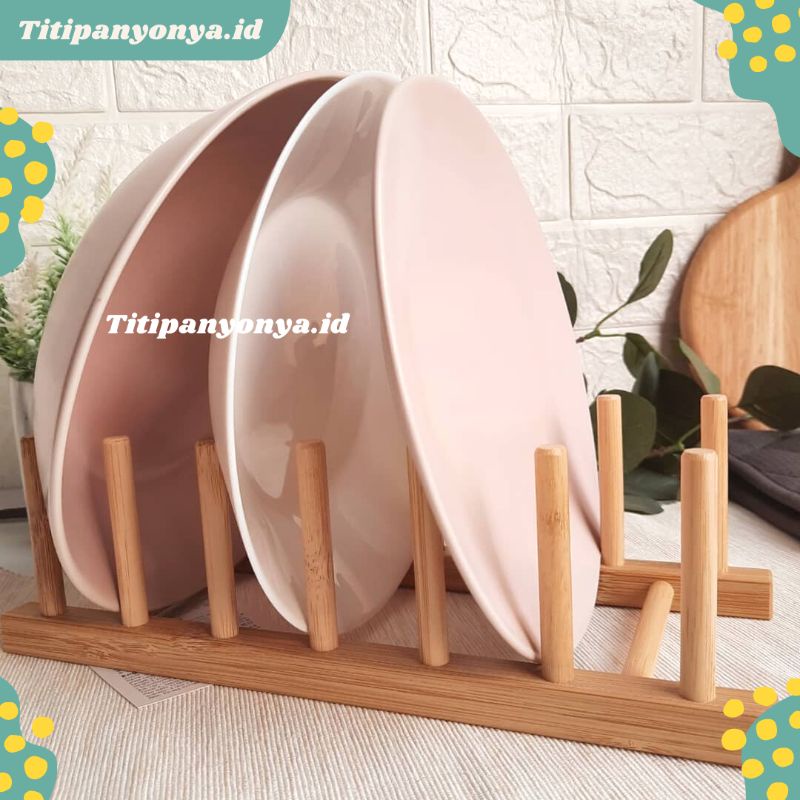 Multipurpose Wooden Plate Cup Rack / Bookshelf and Photo Frame (OSTBT ...