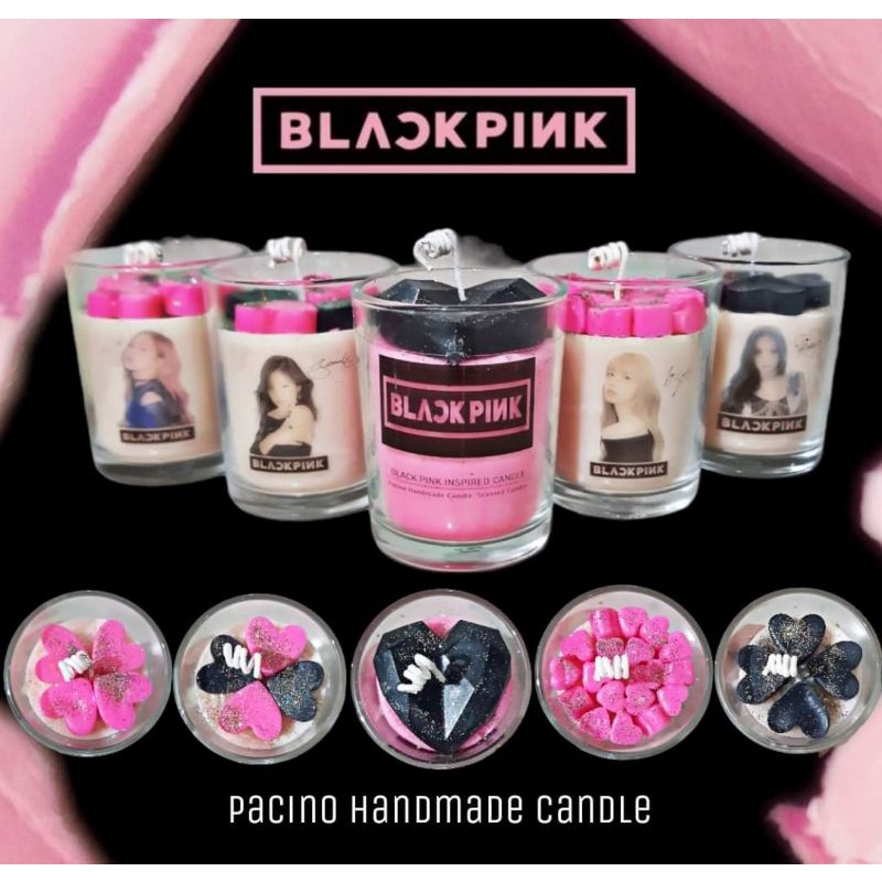 Blackpink Inspired Candles *strawberry scent*