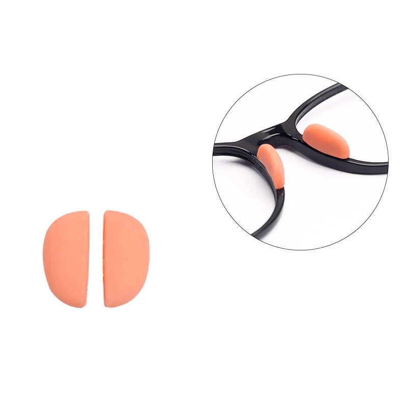 Rubber pads for glasses clearance