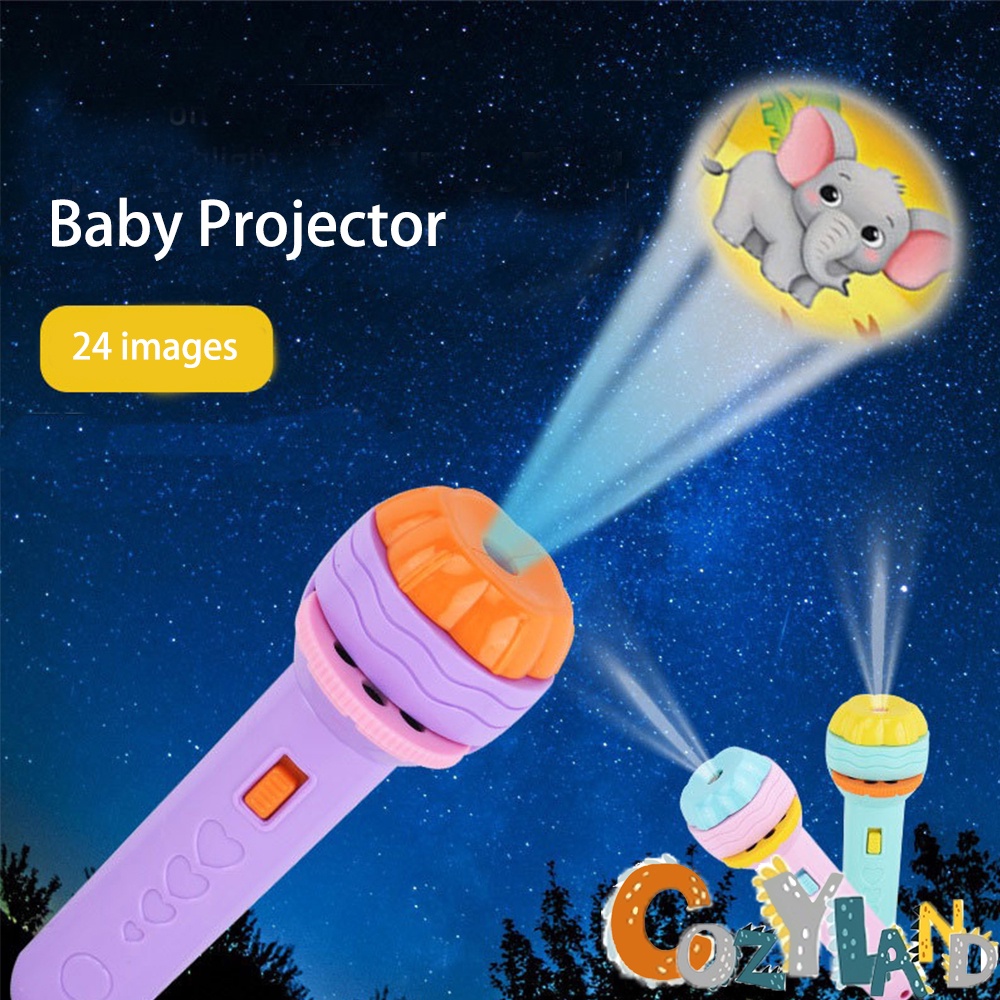 Cozyland Children's toy projector flashlight/educational toys for kids ...