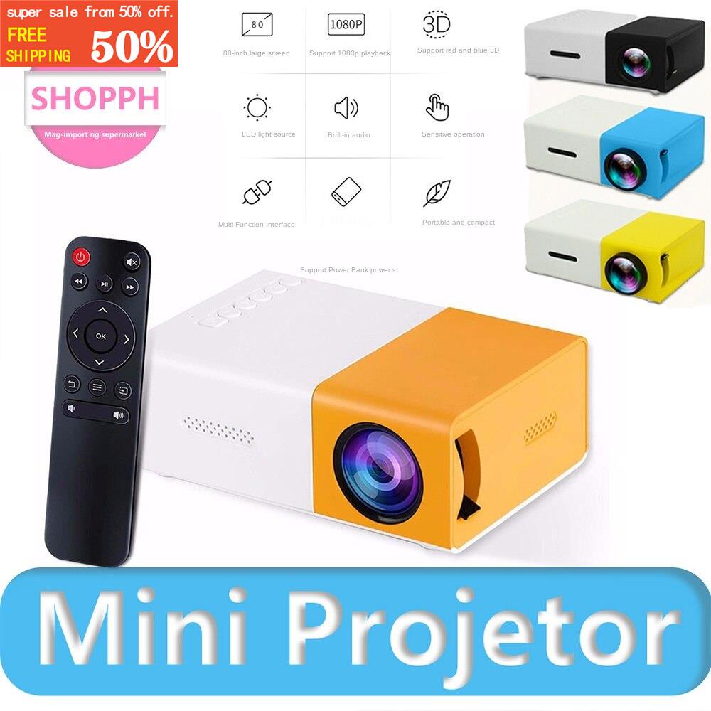 YG300 PRO Mini Portable Multimedia LED Projector Full HD 1080p Home