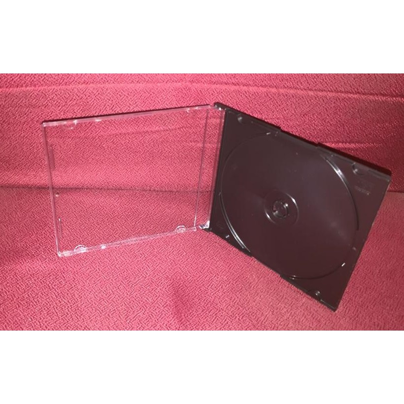 CD/VCD/DVD Single Disc Slim Case (Black)-1 Disc | Shopee Philippines