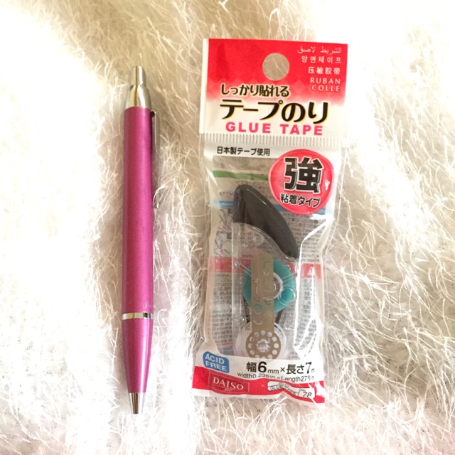 Daiso Japan Glue Tape/ Adhesive Tape (Acid Free) Shopee Philippines