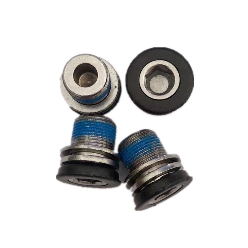 2PCS MTB Bike Crankset Spline Axle M15 Bolts for Shimano Octalink