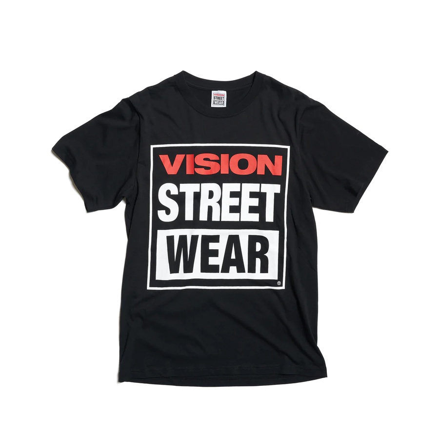 Vision street wear shirt compilation with free stickers shopee
