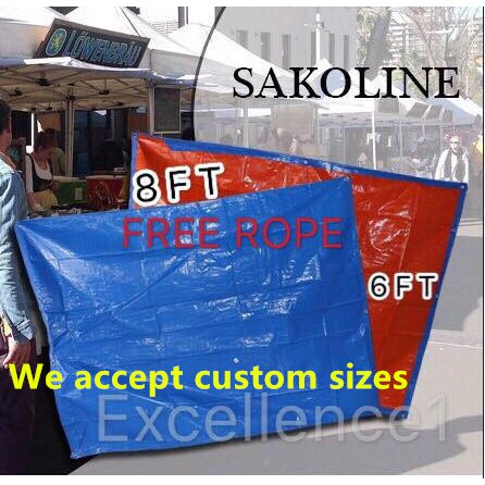 8FTx12FT Sako Trapal Laminated Sunscreen Lona PE Waterproof Cover For ...
