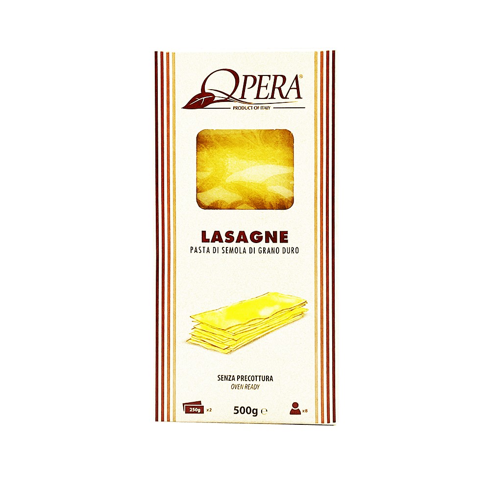 La Opera Oven Ready Lasagna Pasta 500g | Shopee Philippines