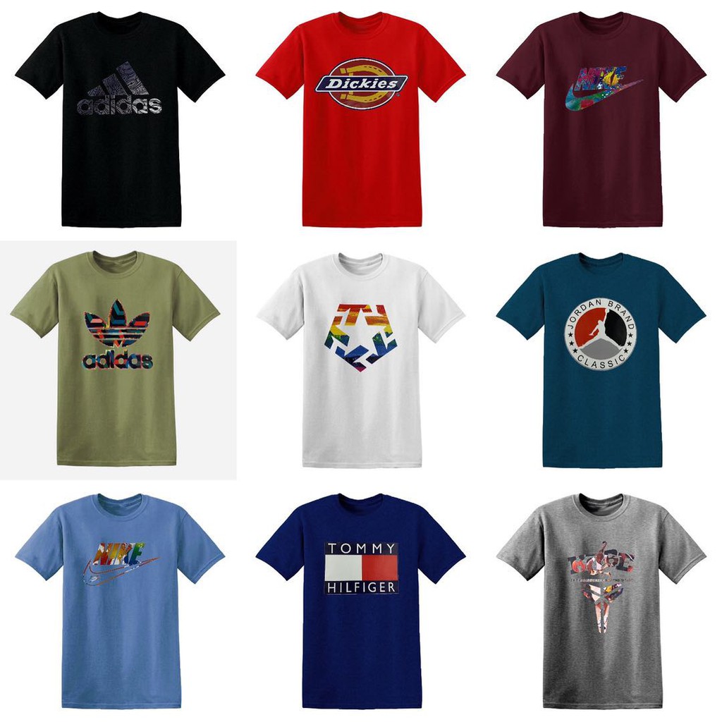 MEN'S FASHION T-SHIRT ASSORTED DESIGN AND COLOR | Shopee Philippines