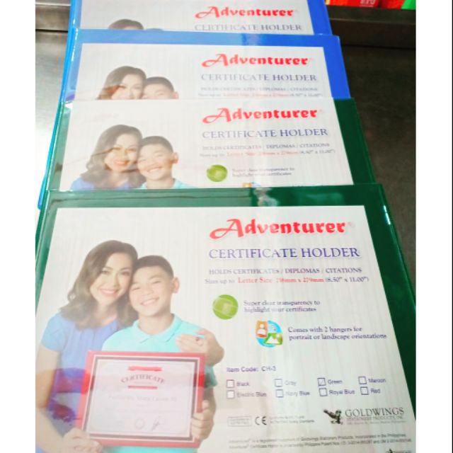 SALE! Diploma Holder Certificate Holder Adventurer Short/A4 Shopee