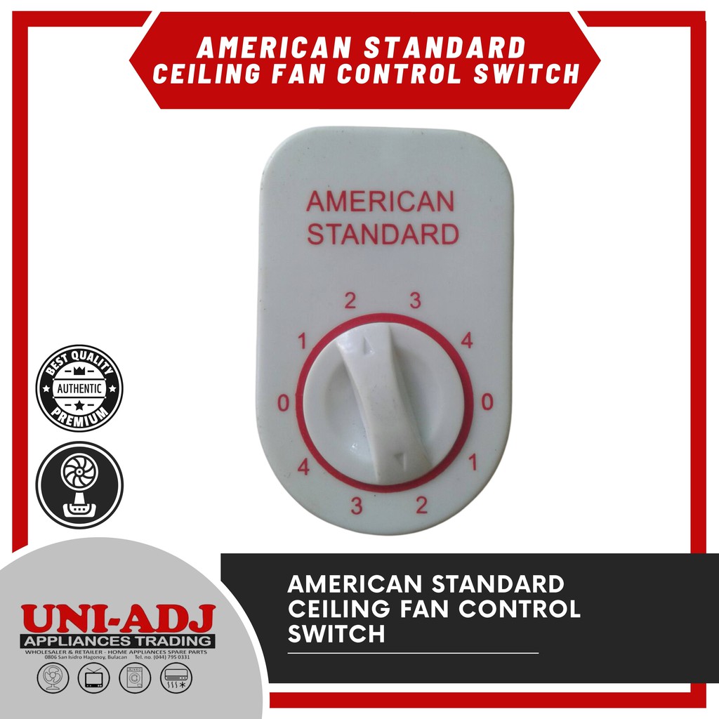 American Standard Ceiling Fan Control Switch Shopee Philippines